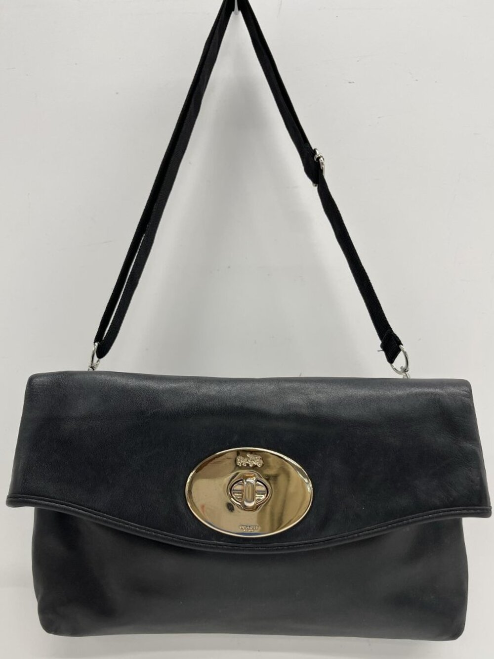 Coach Leather Clutch/Shoulder Bag